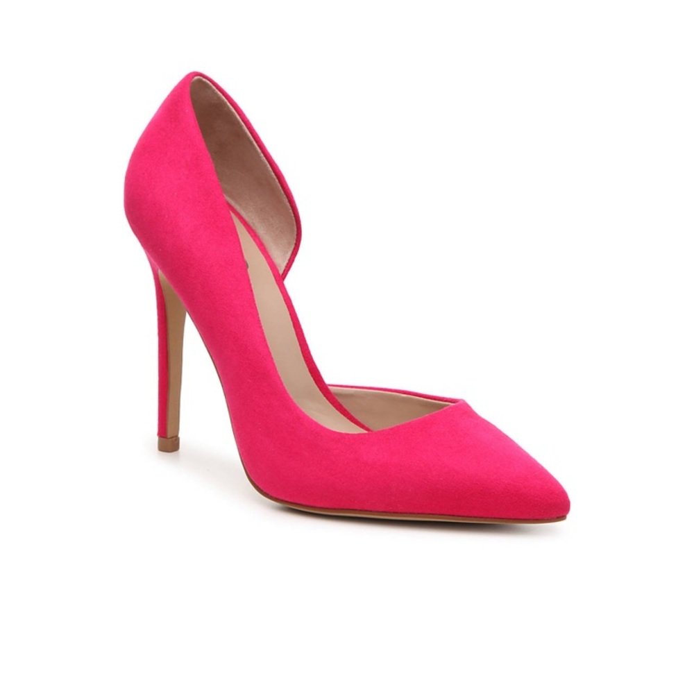 Pink Suede Aradowia Pumps
